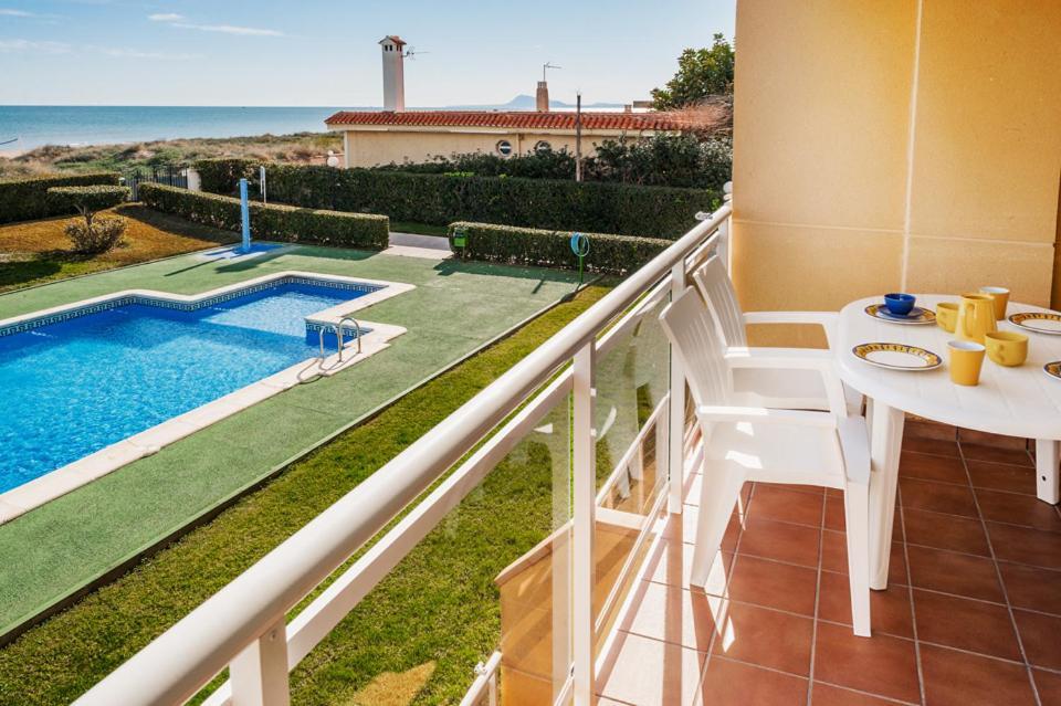 Apartamento Nat En Primera Linea De Playa Playa De Xeraco Exterior foto